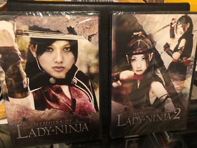 Memoirs Of A Lady Ninja / Memoirs Of A Lady Ninja 2 (DVD) 2-DVDS! Eng Sub! NEW!