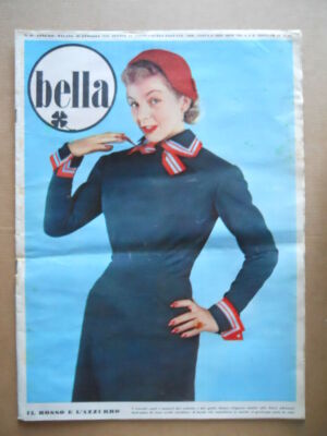 SCHÖN - Modemagazin Nr. 43 1955 Gina Lollobrigida Elsa Martinelli Hepburn [D39]