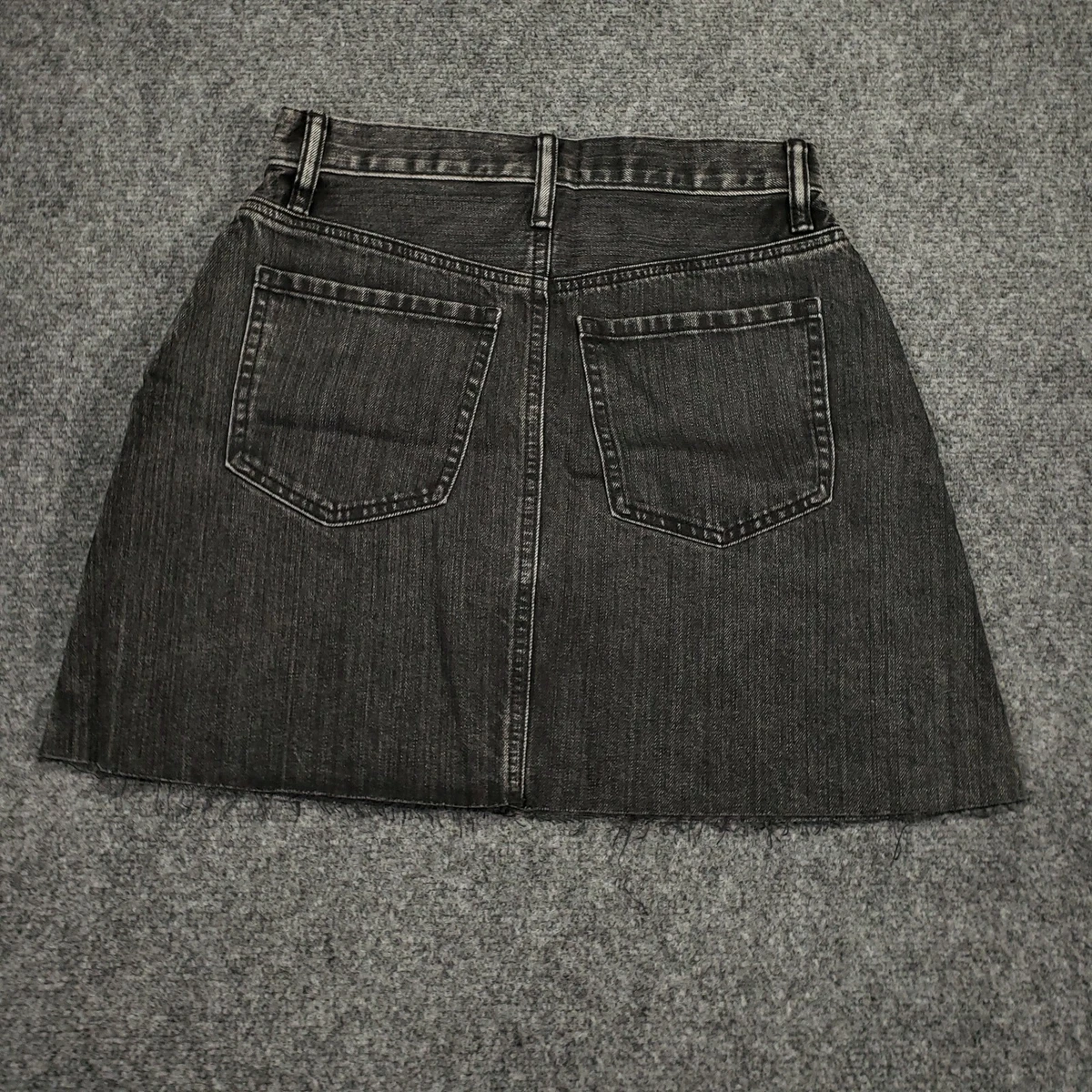 Uniqlo a line denim cheap skirt