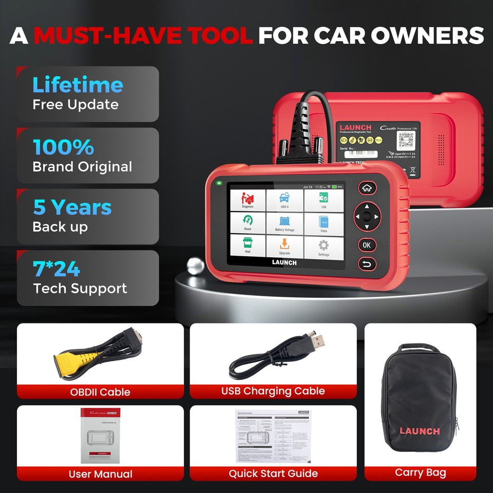 2026 LAUNCH CRP123I OBD2 Scanner Engine ABS SRS AT Car Diagnostic Tool ...