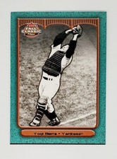 RARE OVERSIZED TEST PROOF 2003 Fleer Fall Classic Yogi Berra Baseball Card #15
