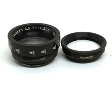 Carl Zeiss Jena Tessar 10.5 cm F4.5 Both lens cells