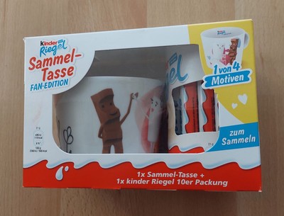 Kinder Riegel - Fan-Edition 2025 - Sammeltasse plus 10 Riegel (210gr.) - NEU