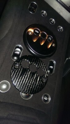 Fits Lamborghini Murcielago 01-10 Carbon Fiber E-Gear Plate Cover E Gear Cover