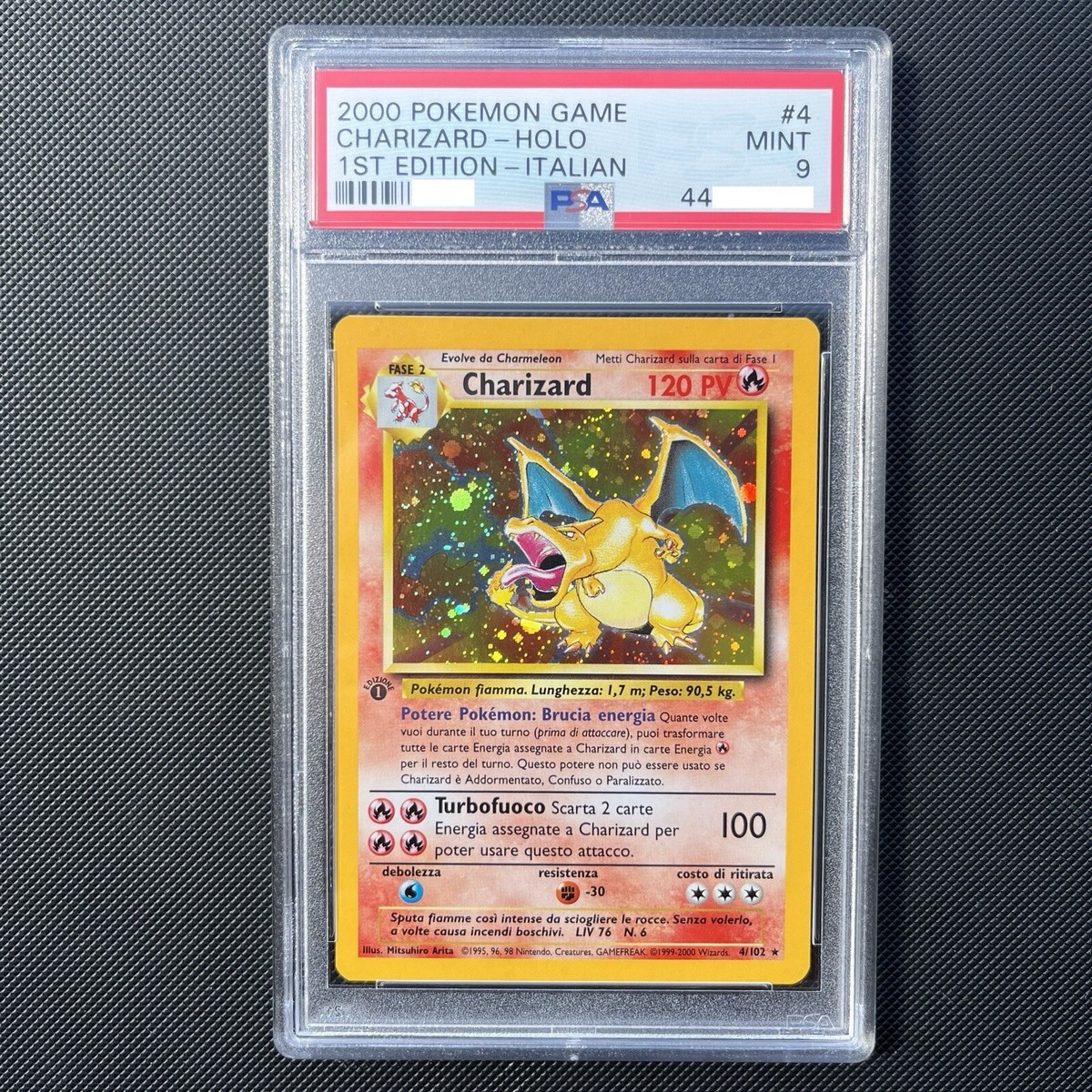 Edition Charizard Carta Charizard Prima Edizione 025 / 185 Charizard Rara Normale (IT)