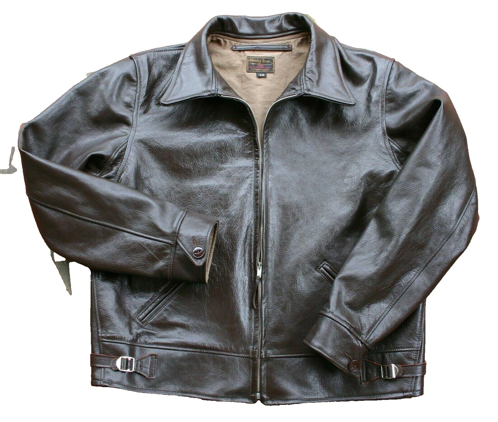 Couro masculino vintage década de 1930 Década