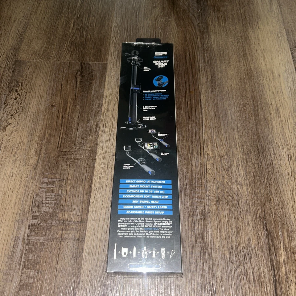 *SP Gadgets Smart Pole 39" NIB Sealed For GoPro Smart Mount System - Image 3 of 3