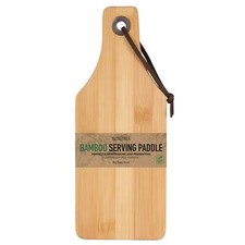 Bamboo Serving Paddle Small Or Medium With Handle
