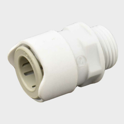 Whale Marine Boat Connector Fitting 1 3/4'' | White Universal 15mm (Kit)