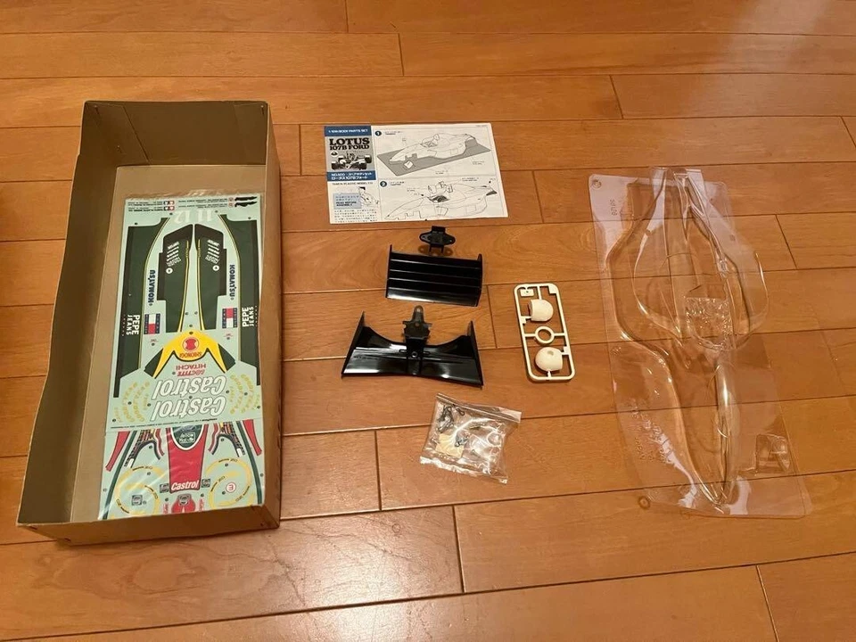 LOTUS 107B FORD Body Parts Set 1/10 Electric R/C Car Spare Hobby 50500 TAMIYA - Image 4 of 4