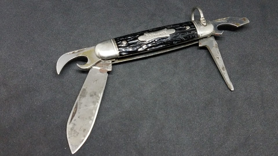 Vintage Imperial KAMPKING MultiTool 3.75" Pocket Knife PreOwned