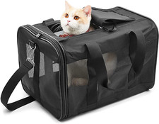 Scratchme Pet Travel Carrier Soft Sided Portable Bag for Cats Small Dogs Kittens