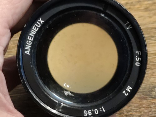 Angenieux Type M2 50Mm F/0.95 TV Rare Lens Camera To Repair Or Parts - Picture 5 of 24