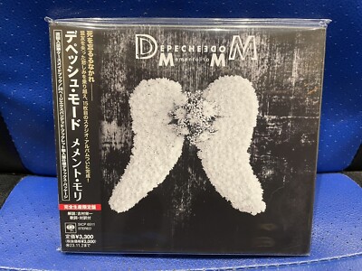 LIMITED DEPECHE MODE MEMENTO MORI LUXURY HARDBACK CD & 28 PAGE BOOKLET JAPAN OBI