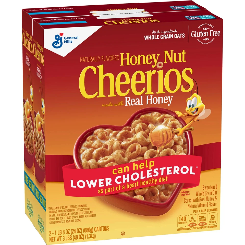 Honey Nut Cheerios Gluten-Free Cereal 48 oz - Image 2 of 4