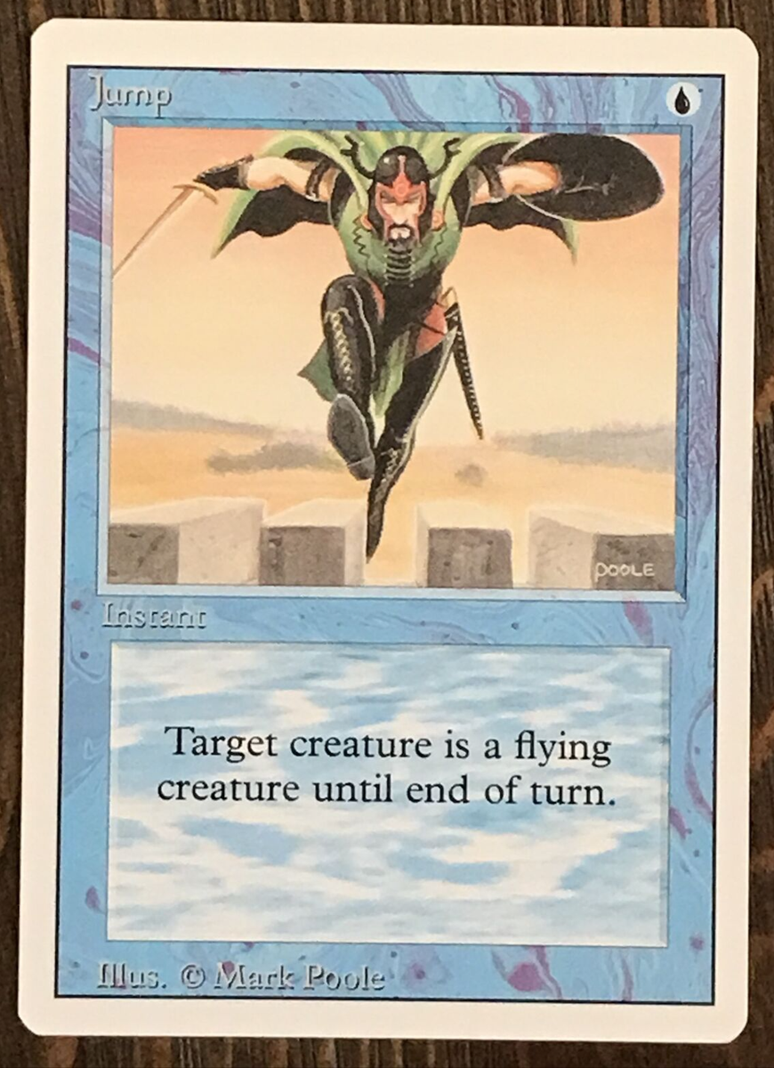 MTG - Magic the Gathering - Revised Edition (1994) - Jump | eBay