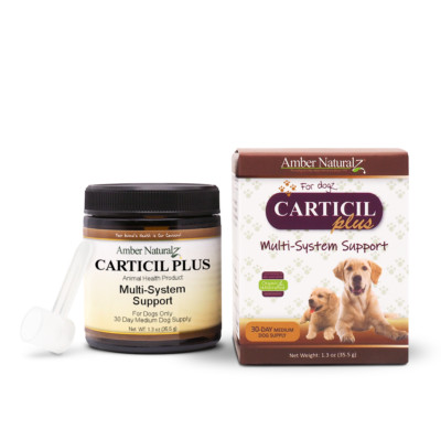 Amber Naturalz Carticil Plus - Multi-System Support & Detox for Cats & Dogs
