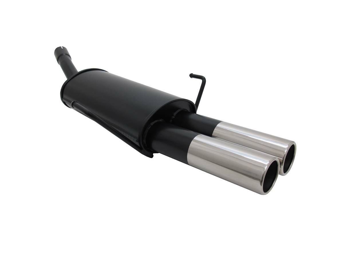 Silencieux echappement Opel Astra H Break pour remplacer un pot rouille avec sortie 2x76mm