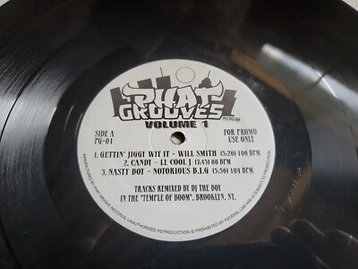  - Phat GROOVES Vol 1 Compilation  12'' Various Artists PROMO LL ,Will, BIG,PUFFY