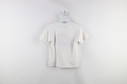 Vintage 90s Boys Large Spell Out Ted Nugent Band Short Sleeve T-Shirt White USA - Picture 6 of 8