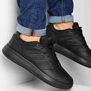 Adidas Gametalker Mens Trainers Shoes Triple Black | eBay
