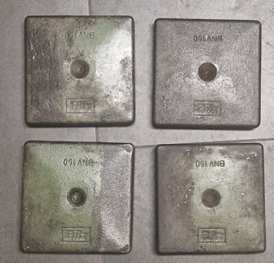 4x BILZ BNV 150 BNV150 Maschinenfuss INDEX Traub DMG Hermle CNC