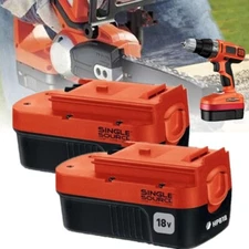 2 Pack 18V for Black and Decker HPB18 18 Volt 4.5Ah Battery HPB18-OPE 244760-00A