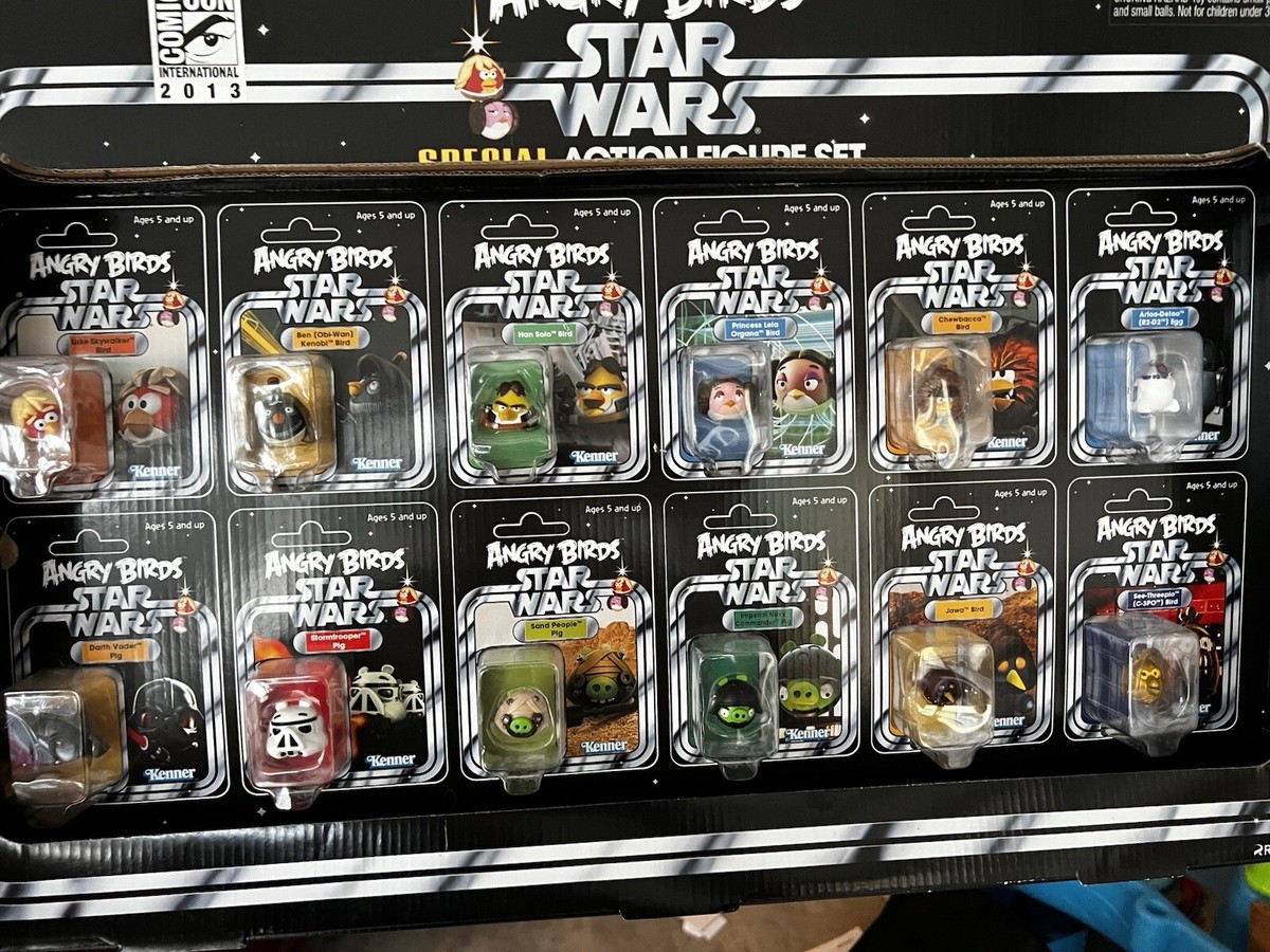 Star Wars Angry Birds SDCC 2013 Comic Com 12 Piece Figure
