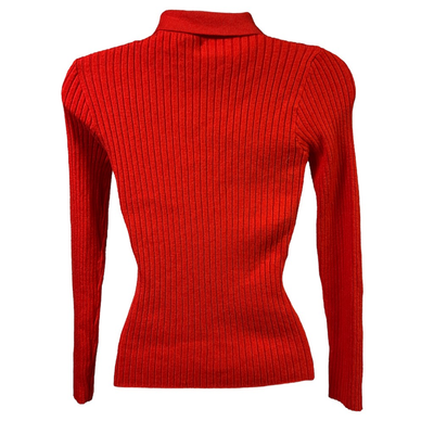 orange long sleeve shirt forever 21