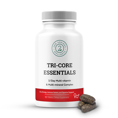 Tri-Core Essentials - 3 A Day Comprehensive Multivitamin Multimineral Complex