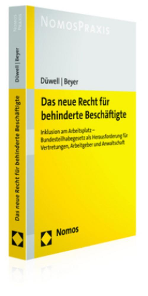 Thumbnail - Das Neue Recht Für Behinderte Beschäftigte Franz Josef Düw ...