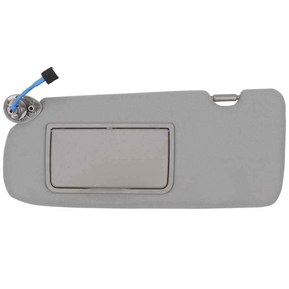 FOR 2017-2022 Honda CR-V Left Driver Side Interior W/Mirror Light Sun Visor Gray - Image 4 of 4