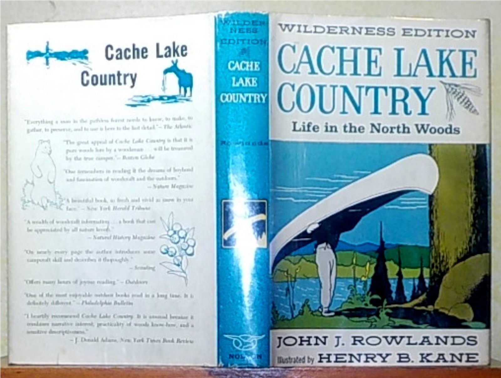 Rare, Cache Lake Country Life in the North Woods, Signed!!!!!! | eBay