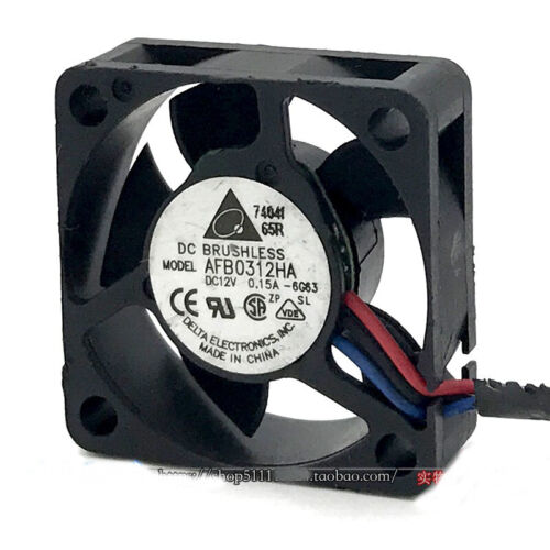 Delta AFB0312HA 12V 0.15A 3pin 30*30*10mm Server Square Cooling Fan CPU Fans - Picture 2 of 4