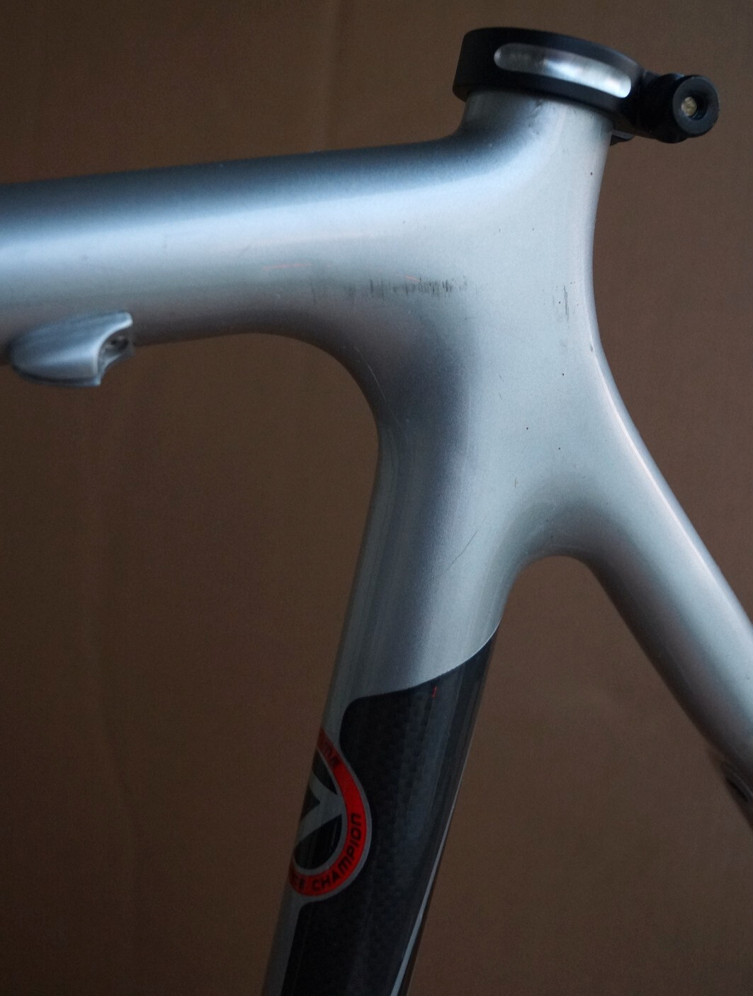 2007 Trek TCT 5000 Road 700c Carbon Frame Set 60cm L/XL New Fork Rim Brakes