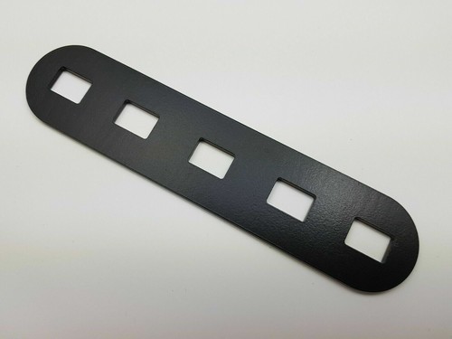 2x 3mmThick Steel Flat Connector Plates in Black Including FREE Assembly Parts - Picture 5 of 9