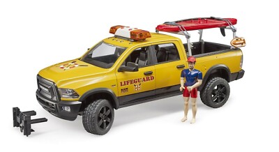 Bruder Spielzeug RAM 2500 Power Wagon Figur Stand UP Paddle Jeep Auto 02506 Neu