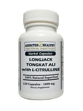 120 Longjack  L-Citrulline Capsules - Max Performance, Vitality  Nitric Oxide