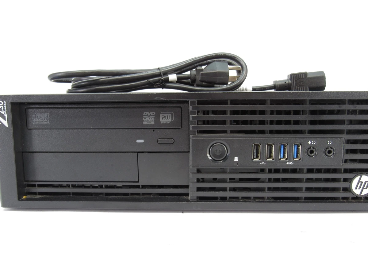 HP Workstation Z230 Xeon E3-1241 3.5GHz 16GB RAM 256GB SSD DVDRW