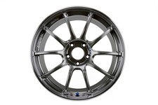 Advan Rzii 17x9.0 63 5-114.3 Racing Hyper Black Wheel