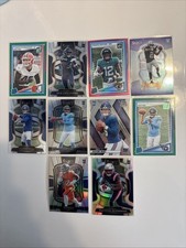 10 Card NFL Rookie Lot- 3 Parallels, 1 Insert, 2 Silver Holos, 4 Base