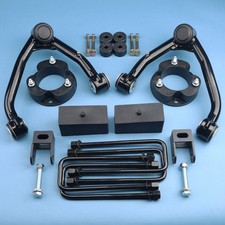 4 Front 3 Rear Leveling Lift Kitconrol Arm 07-13 Sierrasilverado 1500