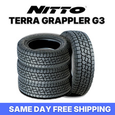 4 Lt28570r17 Nitto Terra Grappler G3 126s Load E 10 Ply Tires New Set