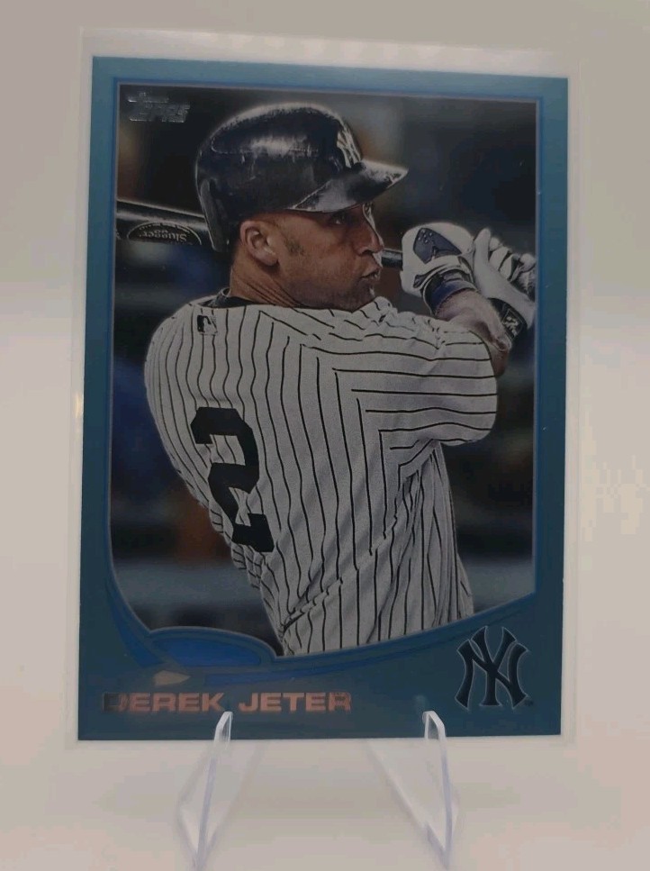 2013 Topps - Derek Jeter #2 Walmart Blue SP