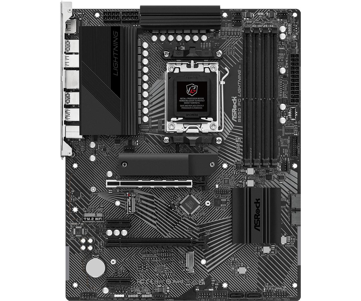 Asrock B650 Pg Lightning (Am5, Amd B650, Atx), Scheda Madre - Immagine 3