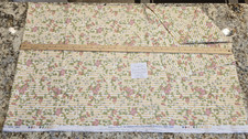 3 Yds Uncut Snug as a Bug 541 Tenderberry Stitches Northcott Striped Cotton