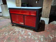 KS TOOLS 873.7014 PERFORMANCEplus P45 SCHWARZ/ROT Werkstattwagen 14 Schubladen