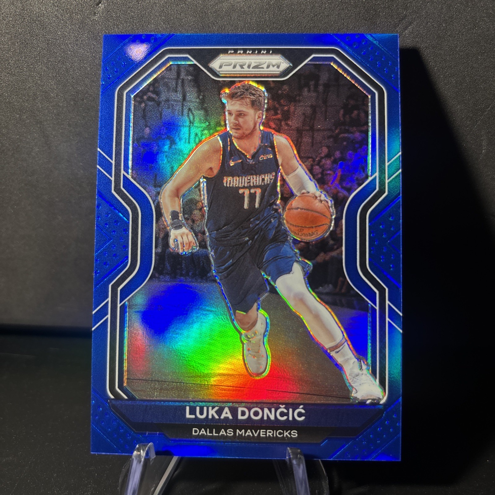 2020-21 Panini Prizm Blue Prizm /199 Luka Doncic Luka Dončić #32