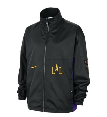 Los Angeles Lakers Nike City Edition Tracksuit Men s Windbreaker LA Size Medium