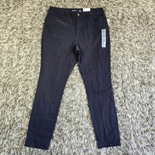 Old Navy Womens High-Rise Skinny Stretch Pants Navy Blue Size 12 New With Tags